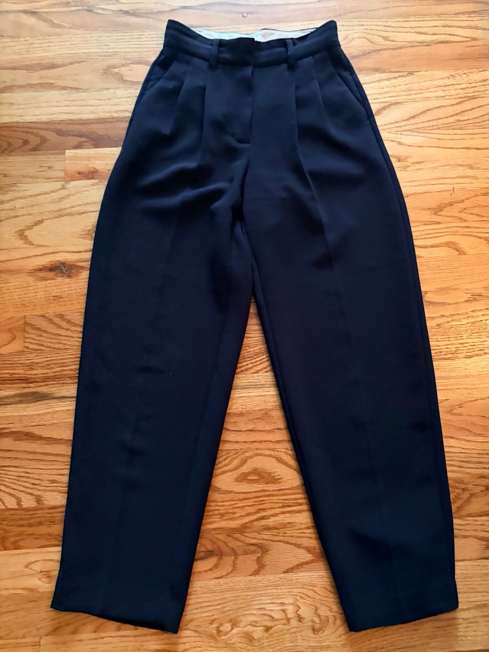 Aritzia Wilfred Black Pleated Pants